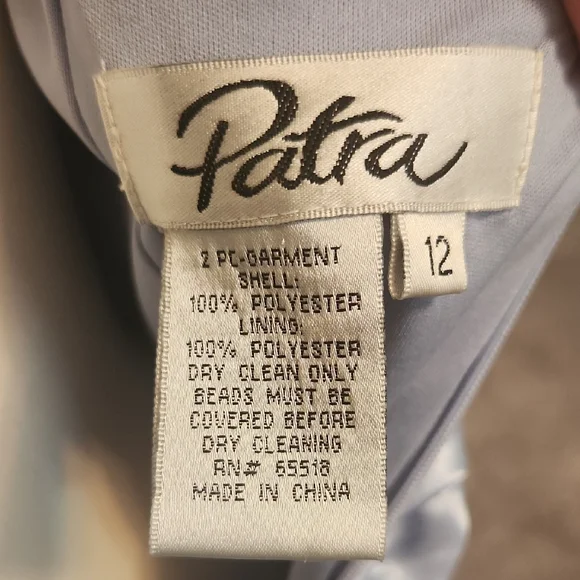 Patra Ellegant Blue Formal Dress - Picture 2 of 5